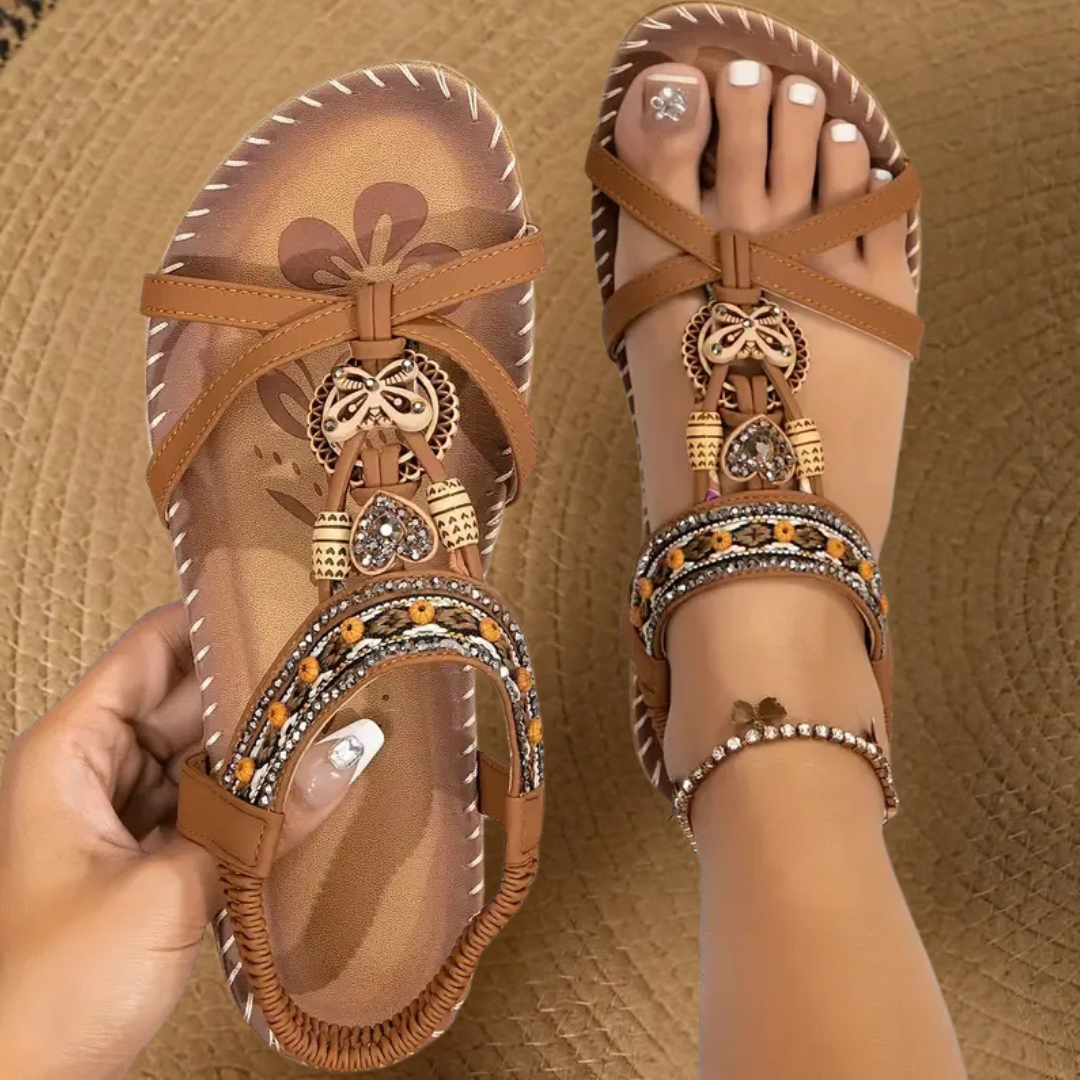 Sandalias Estilo Ibiza que Combinan Confort y Elegancia