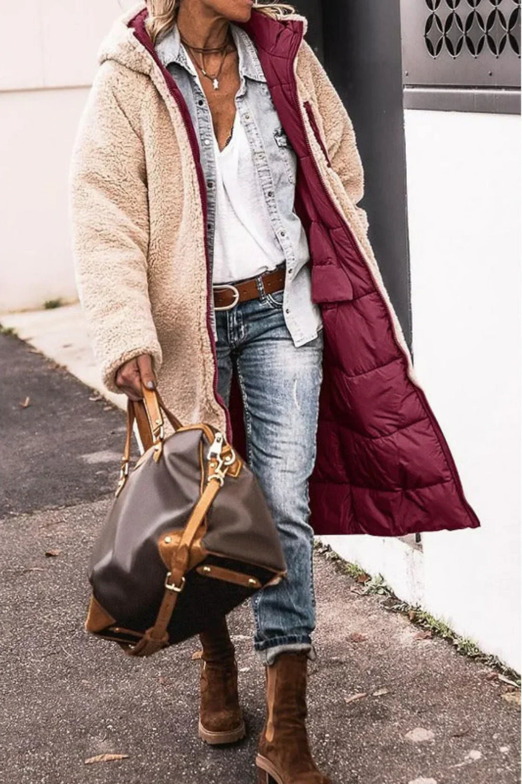 CHAQUETA REVERSIBLE