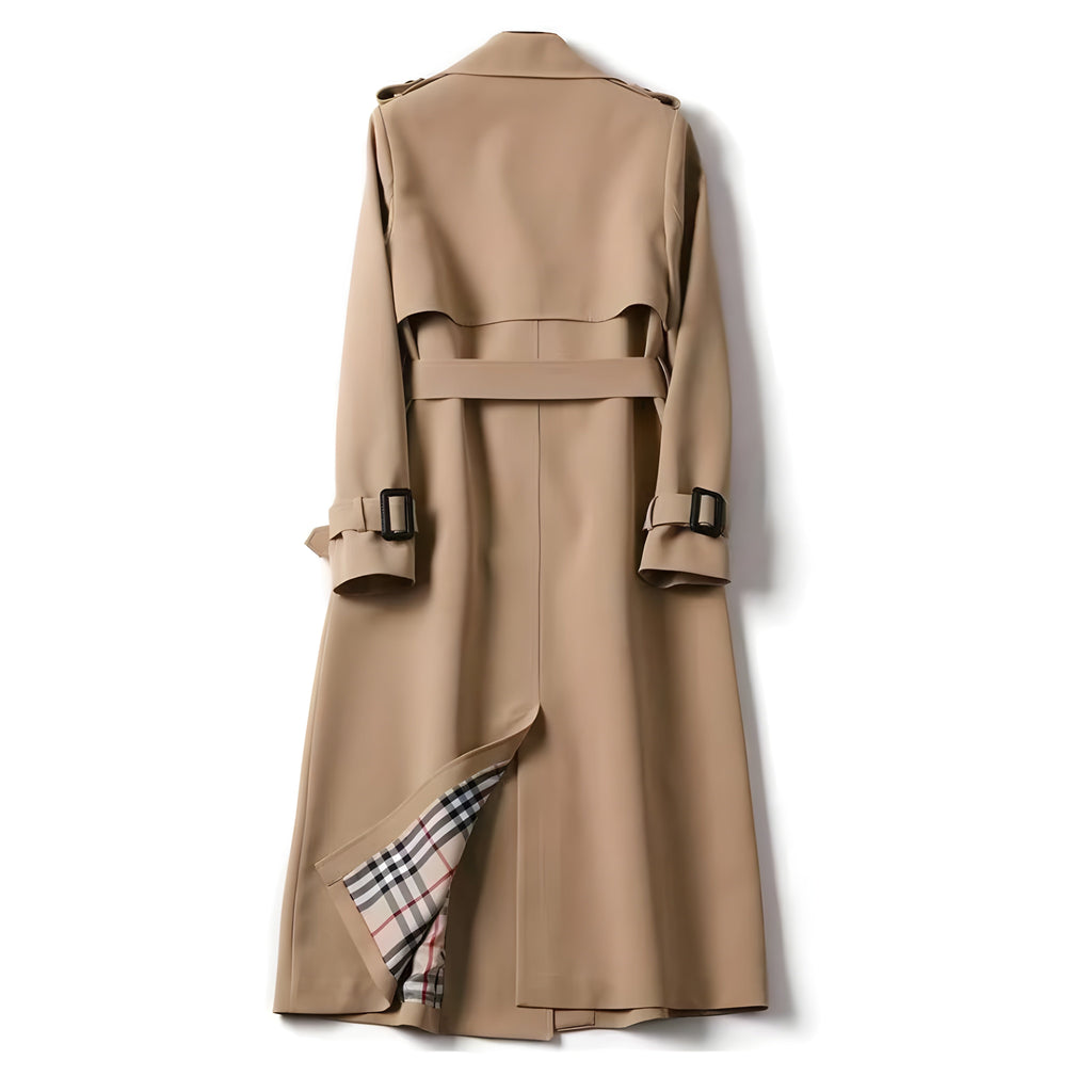 Gabardina elegante y a la moda
