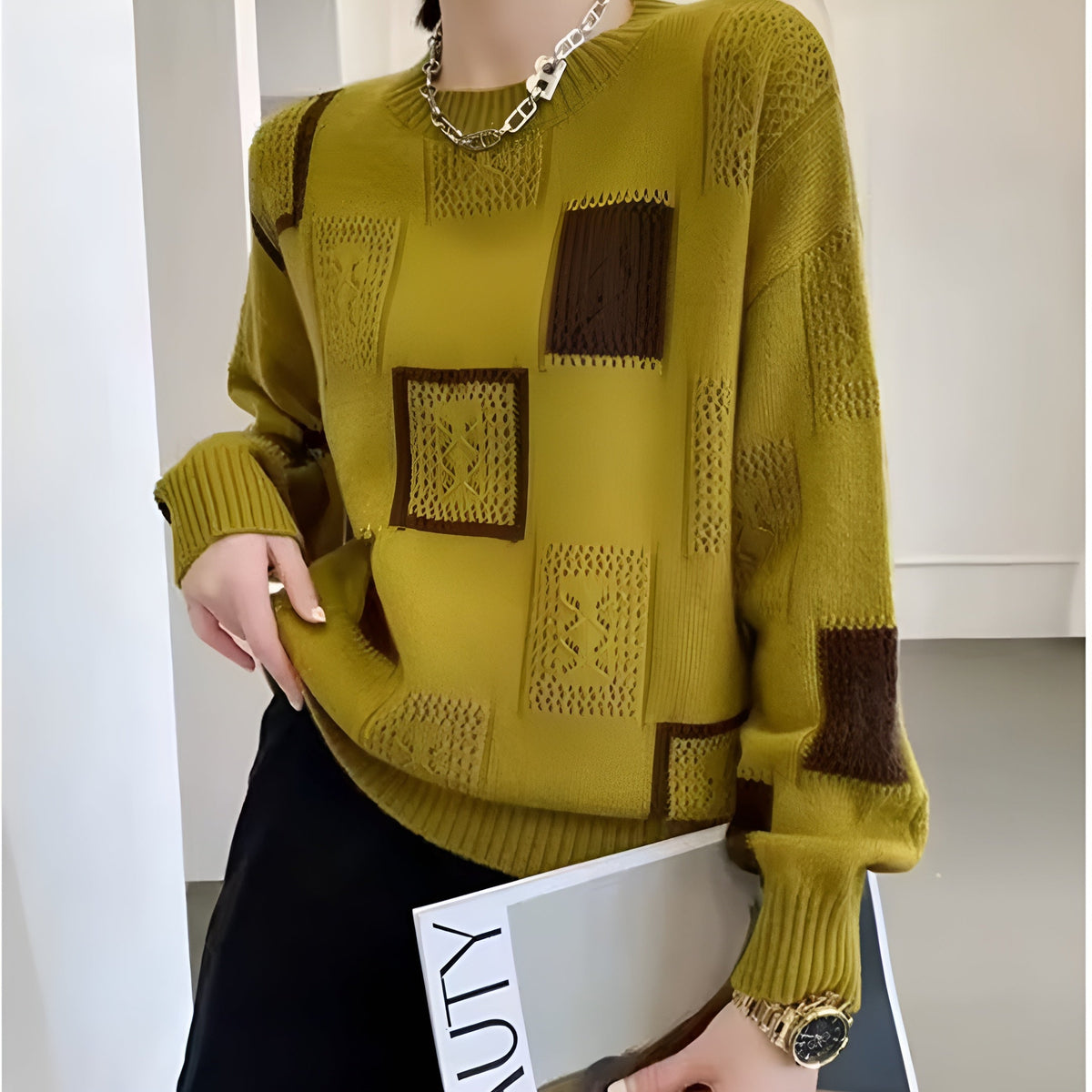 Marina Suéter elegante y cómodo