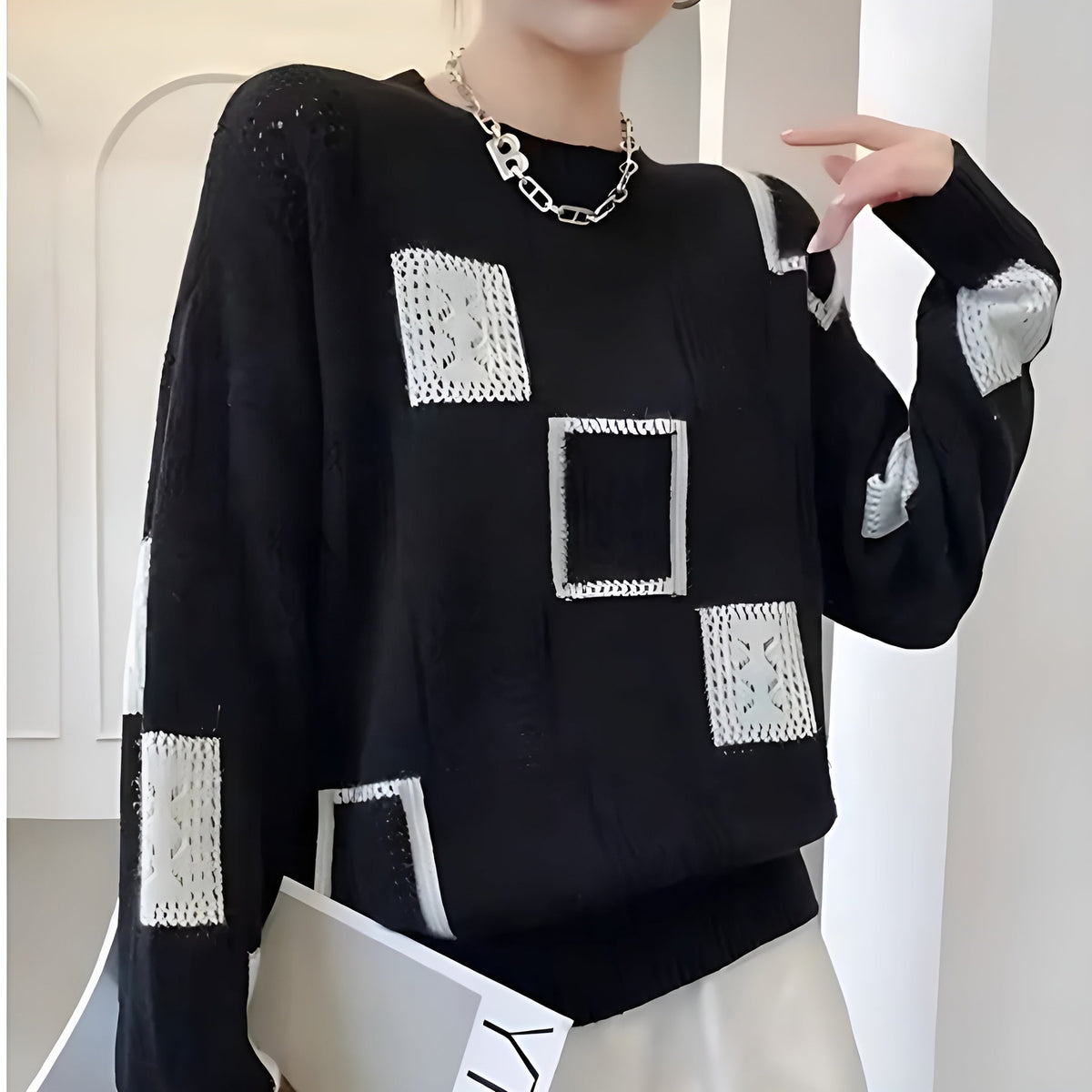 Marina Suéter elegante y cómodo